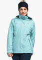 Schöffel Winterjacke 3in1 Partinello (wasser- und winddicht + Fleecejacke) hellblau Damen